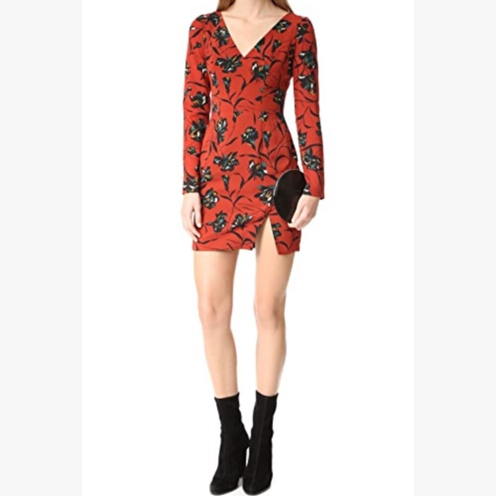NWT BLACK HALO Gilda Mini Dress In Gypsy Cove floral mini dress sz 6